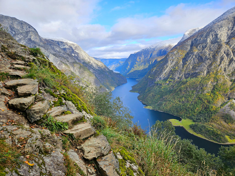 Kveldslys i fjellet